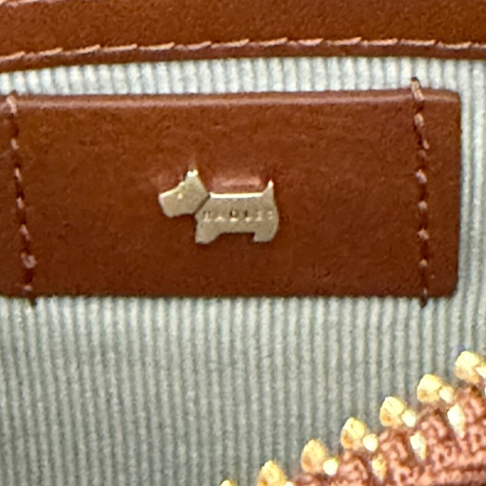 Radley London POCKETS Honey Brown Leather Small Crossbody Bag - Picture 13 of 14